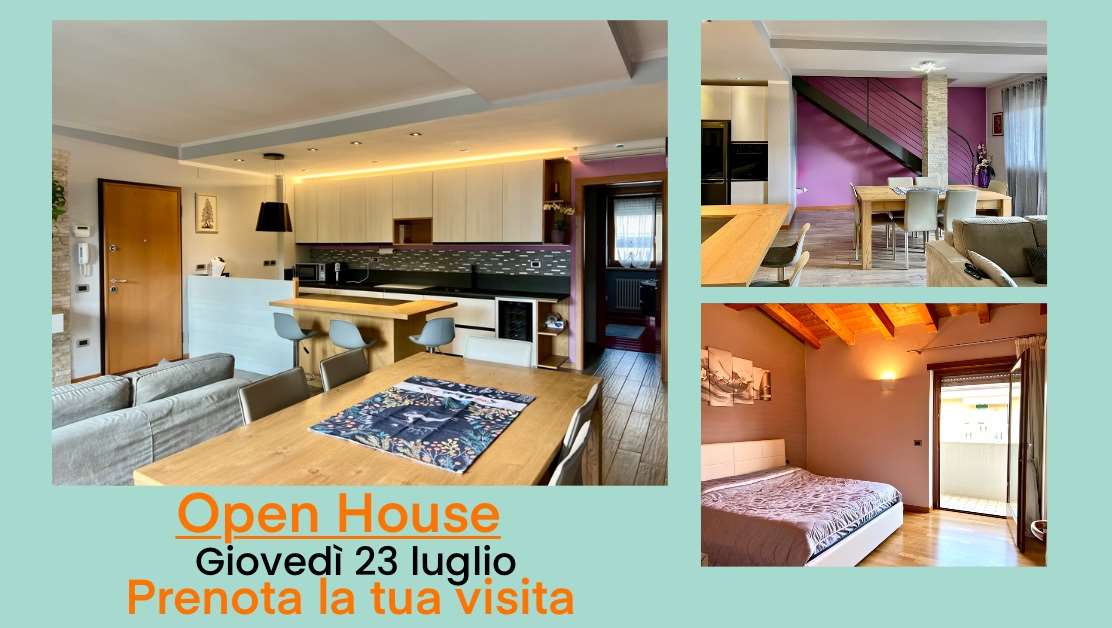Duplex elegante e moderno con ampi spazi abitativi, terrazze e garage doppio a Malo Duplex elegante e moderno con ampi spazi abitativi, terrazze e garage doppio a Malo